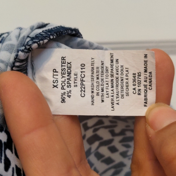 Sandra Augelozzi Short Sleeve Top XS - Picture 6 of 6